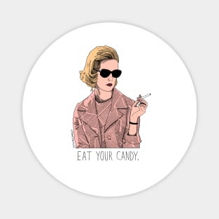 Betty "Eat Your Candy" Color Design Magnet